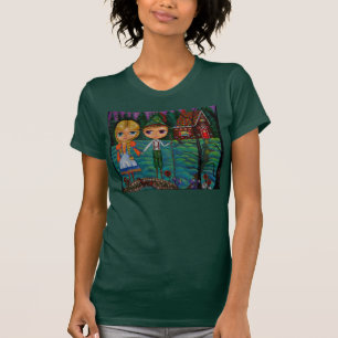 HanselおよびGretel Blytheの人形のティー Tシャツ