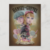 HanselとGretelのはがき ポストカード (正面)