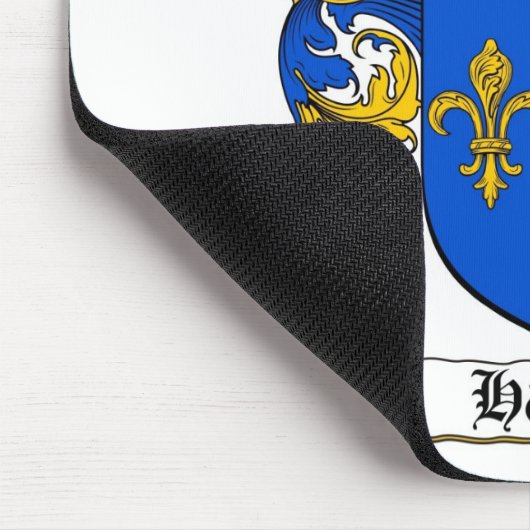 HANSENの家紋- HANSENの紋章付き外衣 マウスパッド (コーナー)