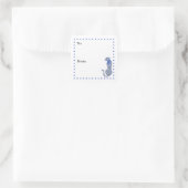 Hanukah Cheetah Gift Sticker スクエアシール (バッグ)