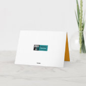 Hanukkahの特別な友達のために シーズンカード (裏面)