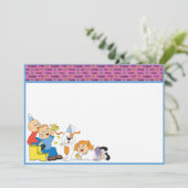 Hanukkahカード7" x 5"パーソナライズ 招待状 (スタンド正面)