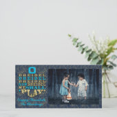 Hanukkahフォトカード「O Dreidel Dreidel Dreidel...」 シーズンカード (スタンド正面)