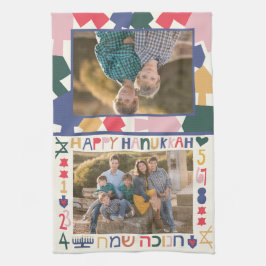 Hanukkahフォトフレーム キッチンタオル