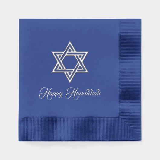 Hanukkah 箔ナプキン (正面)