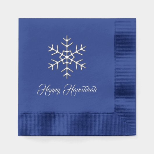 Hanukkah 箔ナプキン (正面)