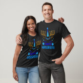 Hanukkah 2022 Unicorn Cute Decorations Menorah Cha Tシャツ (ユニセックス)