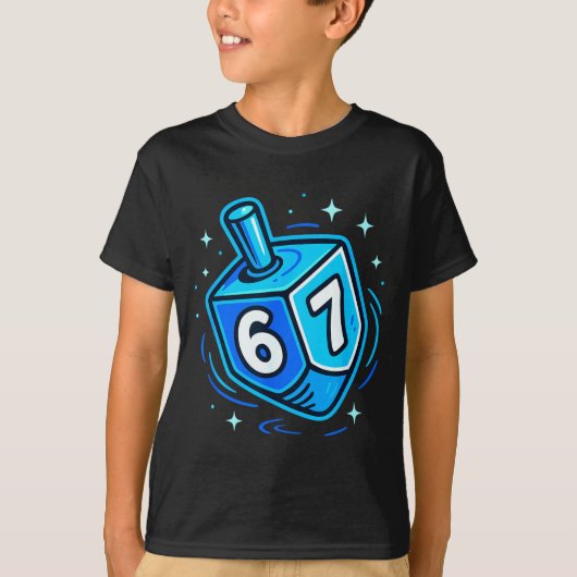Hanukkah 67 Meme Chanukah Jewish Men Women Kids  Tシャツ (正面)