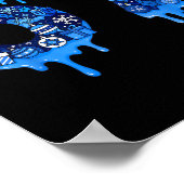 Hanukkah 67 Six Seven Boy Girl Kids 67 Meme Hanukk ポスター (角)