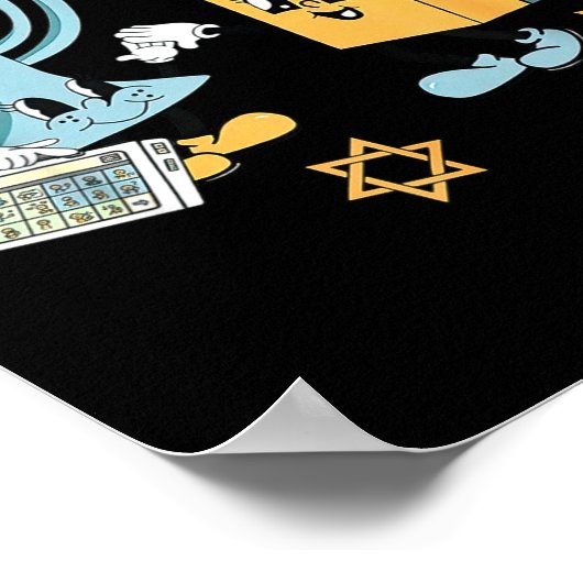 Hanukkah Aac Speech Therast Slp Communication Acce ポスター (角)