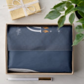 Hanukkah BlueとWhite with Each Candle Light 薄葉紙 (ギフト)