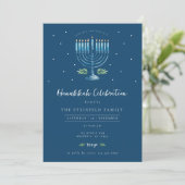 Hanukkah Celebration Invitation 招待状 (スタンド正面)