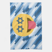 hanukkah chanukkah絵文字 キッチンタオル (縦)