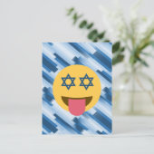 hanukkah chanukkah絵文字 シーズンポストカード (スタンド正面)