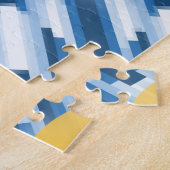 hanukkah chanukkah絵文字 ジグソーパズル (側面)