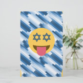 hanukkah chanukkah絵文字 便箋 (スタンド正面)