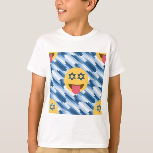 hanukkah chanukkah絵文字 tシャツ (正面)