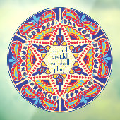 Hanukkah Dreidel窓を遊固める ウィンドウサイン (シート3)