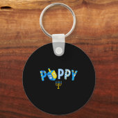 Hanukkah Dreidel Matching Family Party Pajama Ppy キーホルダー (正面)