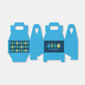 Hanukkah Dreidel Party Favor Boxes フェイバーボックス (折り畳みなし)