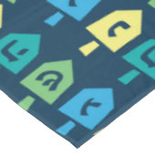 Hanukkah Dreidel Party Tablecloth テーブルクロス (アングル)