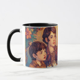 Hanukkah Family Meal Mug マグカップ