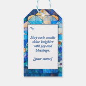 Hanukkah Festival of Lights Delight ギフトタグ (裏面)