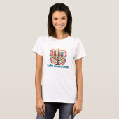 Hanukkah Festival Of Lights - Latke Lovers Unite Tシャツ (正面フル)