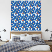 Hanukkah Fun Canvas Print キャンバスプリント (インサイチュ (寝室))