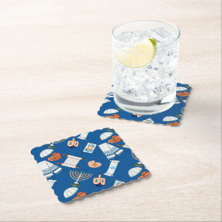 Hanukkah Fun Coasters ペーパーコースター