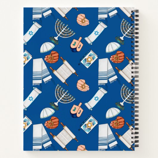 Hanukkah Fun Notebook ノートブック (裏面)