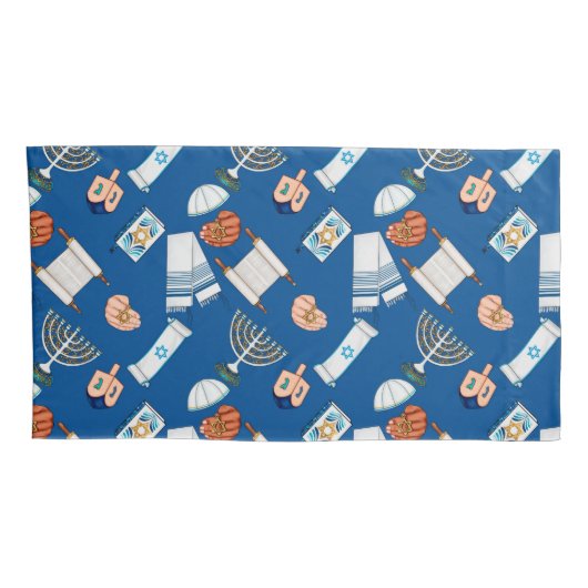 Hanukkah Fun Pillowcases 枕カバー (裏面-右)