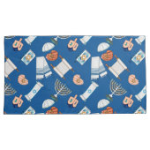 Hanukkah Fun Pillowcases 枕カバー (正面右)