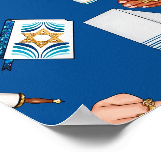 Hanukkah Fun Poster ポスター (角)