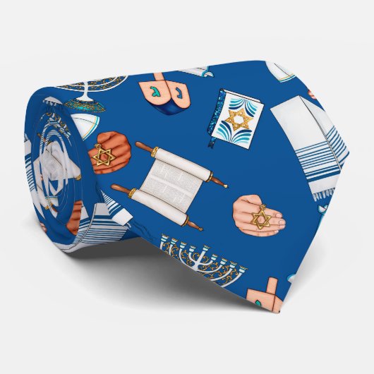 Hanukkah Fun Tie ネクタイ (ロール)