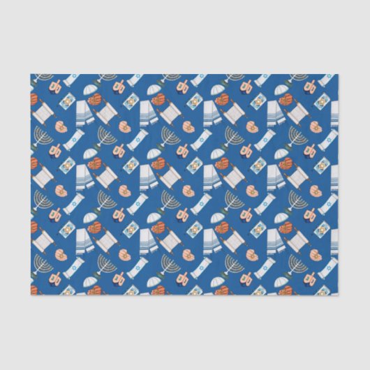 Hanukkah Fun Tissue Paper 薄葉紙 (正面)