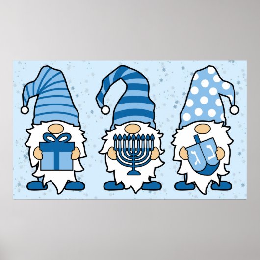 Hanukkah Gnomes Trio Poster ポスター (正面)