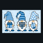 Hanukkah Gnomes Trio Poster ポスター<br><div class="desc">hanukkah gnomes trio poster</div>