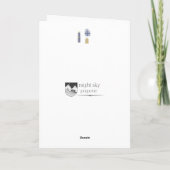 Hanukkah Greeting Card サンキューカード (裏面)