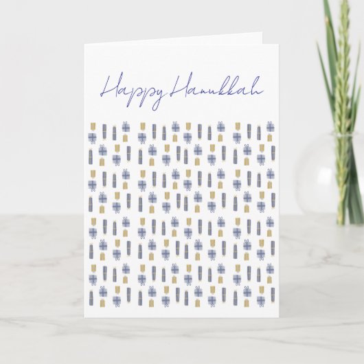 Hanukkah Greeting Card サンキューカード (正面)