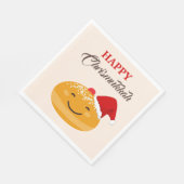 Hanukkah Jewish Holiday - Happy Chrismukkah  スタンダードランチョンナプキン (角)