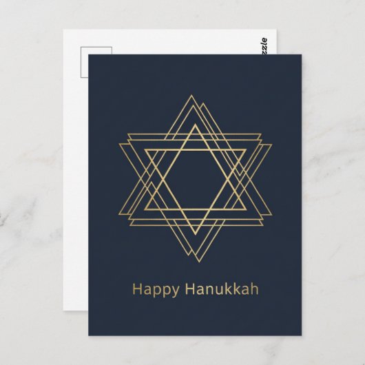 Hanukkah Lights Postcard ポストカード (正面/裏面)