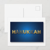 Hanukkah Lights Postcard ポストカード (正面/裏面)