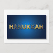 Hanukkah Lights Postcard ポストカード (正面)