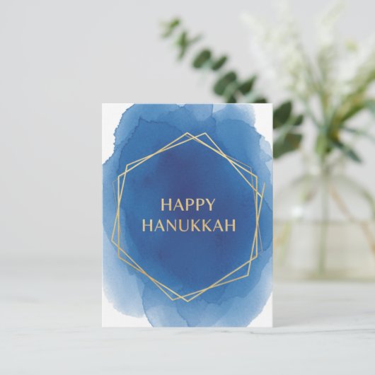 Hanukkah Lights Postcard ポストカード (スタンド正面)