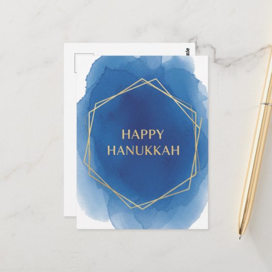 Hanukkah Lights Postcard ポストカード (正面/裏面インサイチュ)