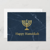Hanukkah Lights Postcard ポストカード (正面/裏面)
