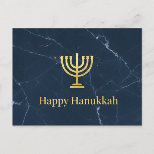 Hanukkah Lights Postcard ポストカード (正面)