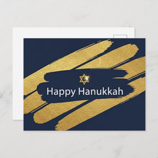 Hanukkah Lights Postcard ポストカード (正面/裏面)