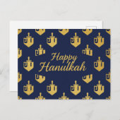 Hanukkah Lights Postcard ポストカード (正面/裏面)
